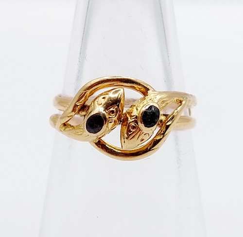 Bague serpent antique rose - antique,