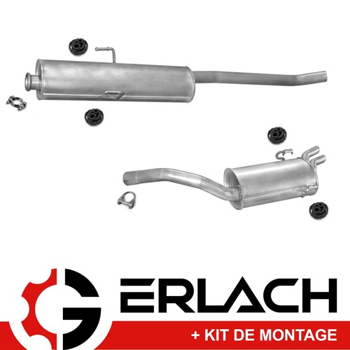 Echappement silencieux pour