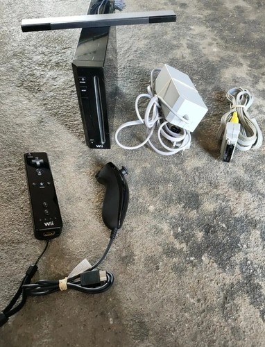 Nintendo wii noire - nintendo,