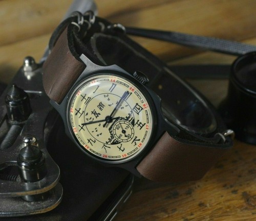 Montre bracelet vintage pobeda - montre,