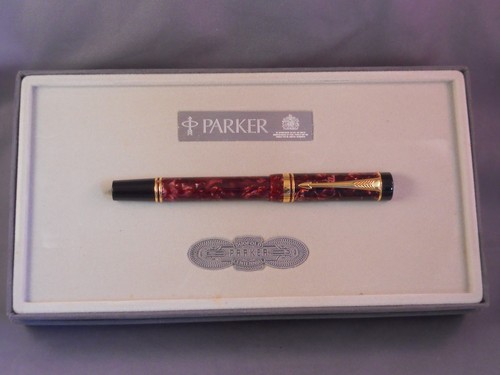 Parker duofold burgundy roller - parker,