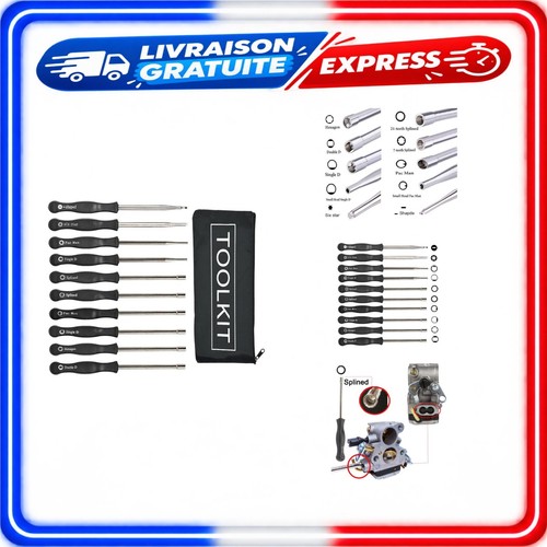 Kit tournevis réglage - 10,