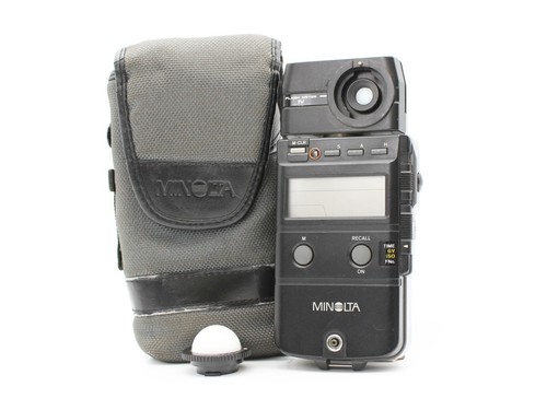 Minolta flash meter - flash, iv