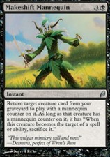 MRM FR/VF 4x Mannequin improvis� (Makeshift Mannequin) MTG magic LRW