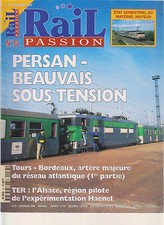 RAIL PASSION N°34 TRAIN WALT DISNEY / DEPOT METZ - SABLON / X 73500 /TER ALSACE