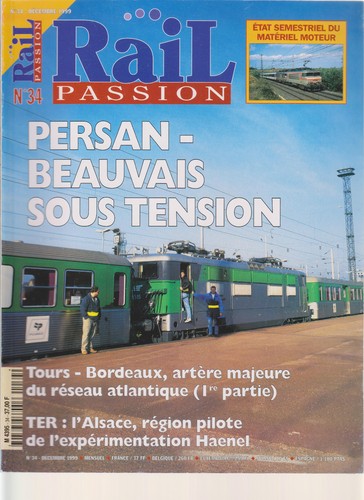Rail passion train - passion, n°34