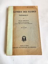 Mécanique des Fluides