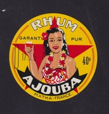 Ancienne petite étiquette