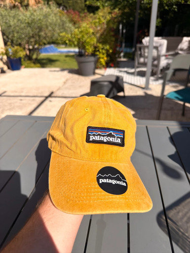 Casquette patagonia jaune - casquette,
