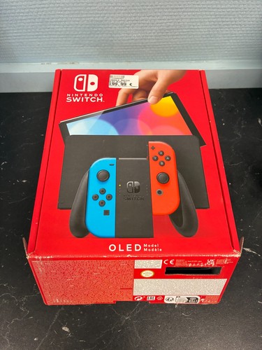 Console switch oled rouge - switch,