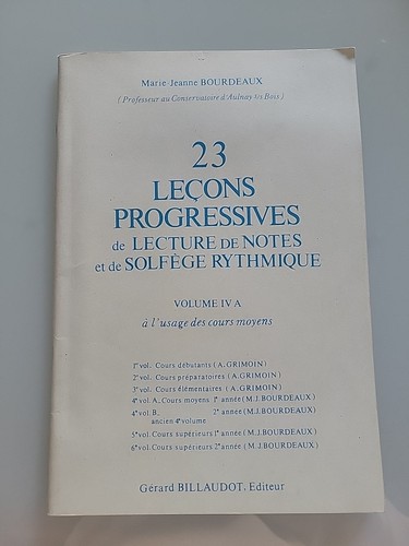 Livre solfege - livre,