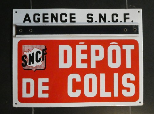 Plaque emaillee originale - emaillee,