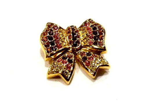 Bijou alliage doré strass - et,