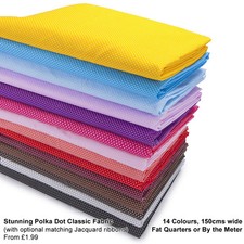 Neotrims À Pois Tissu Tissé Matériau, Coton Polyester, Prix De Gros