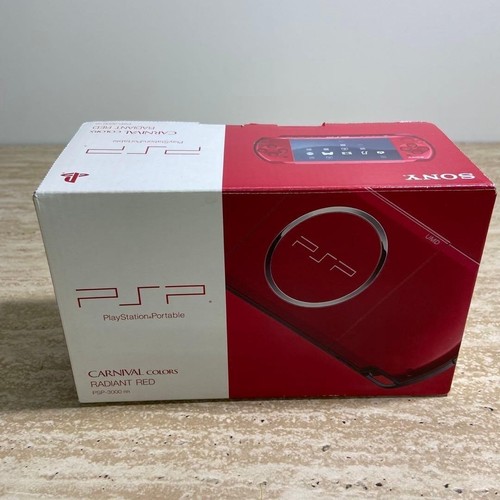 Sony psp 3000 radiant red - sony,