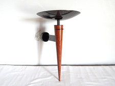 ANCIENNE APPLIQUE Murale DESIGN ROLAND JAMOIS en Bois et Métal