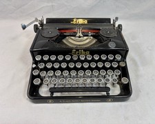 Machine à écrire Erika 5 année 1937 Nettoyée Révisée + Ruban Neuf
