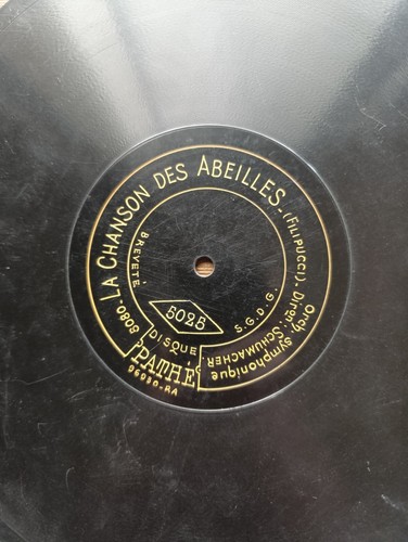 Disques gramophone 78t pathe - disques,