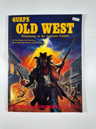 Gurps old west - roleplaying, on