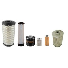 Filtre Kit Pour Takeuchi TB014 Mini Pelle Complet - W/Yanmar 3TNE68 Moteur