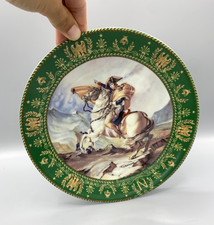 Assiette Napoléon Bonaparte traversant les Alpes – Limoges Sevres Claude Boulmé