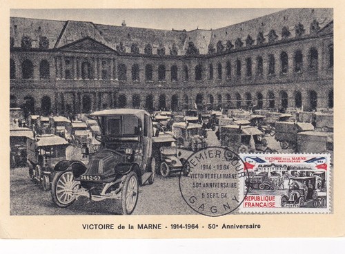 Carte postale card - 1er, jour