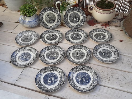 Assiettes parlantes - 12,