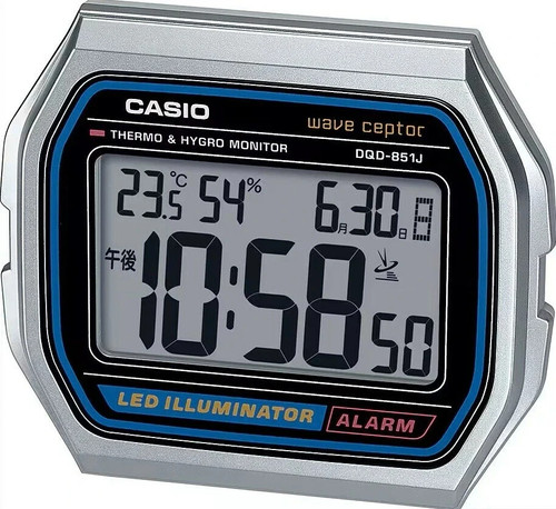 Réveil casio dqd 851j - réveil,