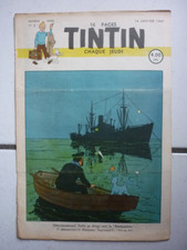 JOURNAL  TINTIN  BELGE  NUM  3     16  JANVIER   1947  COUV  HERGE