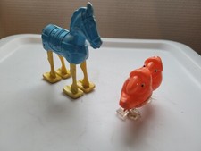 Cheval Et Personnages Marcheur