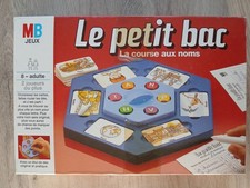 jeu de société MB " Le Petit Bac" la course aux noms  de 1994