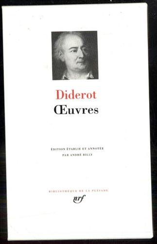 Diderot oeuvres pleiade - oeuvres,