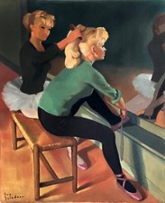 Guy Seradour pastel panneau