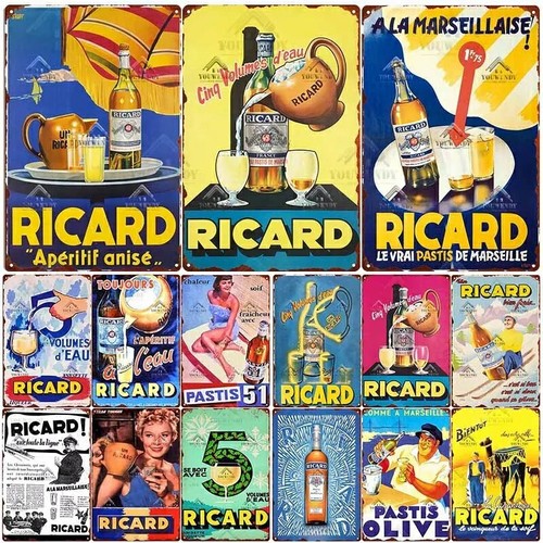 Ricard panneau publicitaire - panneau,