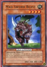 YU-GI-OH MAD WORLD BEAST 1ST ED SILVER RARE N/MINT PSV-091