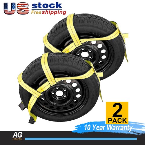 Car tow tie straps - car,