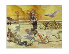 MOEBIUS - GIRAUD AFFICHE CRAZY