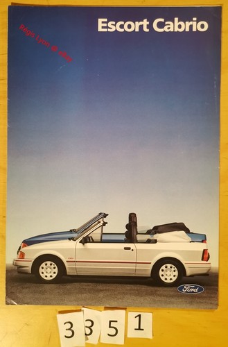 Ford escort cabrio - ghia/, xr3i