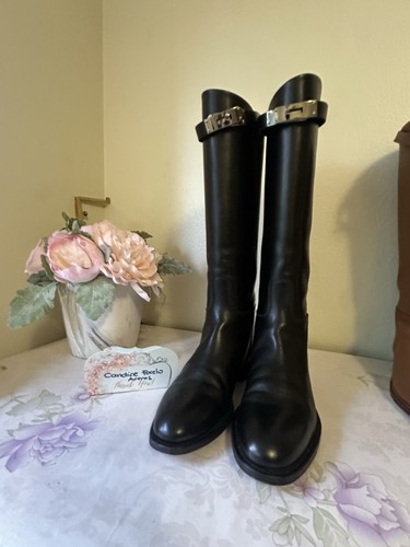 Hermes jumping boots size - hermes, 36.0