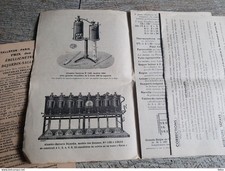 notice et instruction ébulliomètre salleron dosage alcool vin alambic 1948