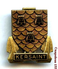 MARINE  Escorteur d'Escadre " KERSAINT " 1956/84  Fab Drago Paris en émail
