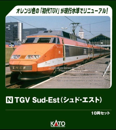 Kato ngauge tgv sud - tgv, sud-est