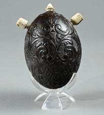 Poire à Poudre Noix de Coco