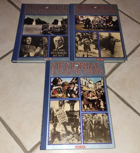 Lot livres mémorial de - de,