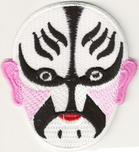 Ecusson patche masque chine - patche,