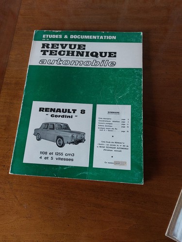 Revue technique automobile - revue,