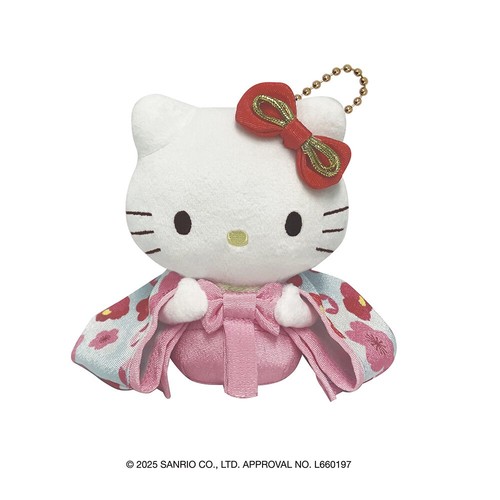 Poupée chaîne boule peluche