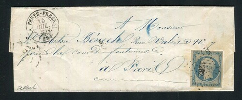 Rare lettre ferté - lettre,