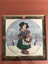 Tableau d'une carte de voeux dans le gout de Hansi