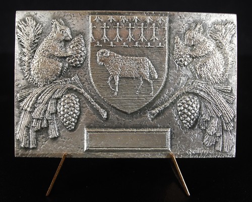 Médaille banque caisse - banque,